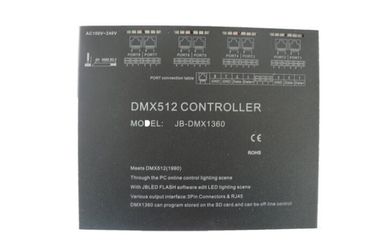 Beschikbare Afstandsbediening van het 4096 Kanalenac100-240v de Zwarte DMX512 Hoofdcontrolemechanisme